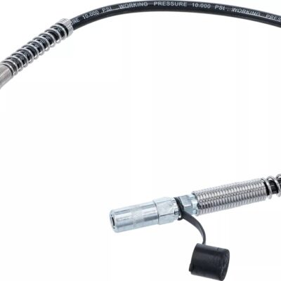 Furtun armat 700 mm pentru pompa de unsoare cu acumulator BGS 3175