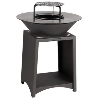 Gratar Metalic cu Plita Rotunda 750mm