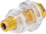 Mini oiler pentru scule pneumatice cu filet interior/ exterior 1/4''