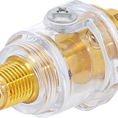 Mini oiler pentru scule pneumatice cu filet interior/ exterior 1/4''