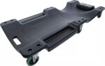 Pat de lucru mobil pentru mecanici cu 6 roti