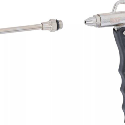 Pistol de suflat aer cu regulator de debit
