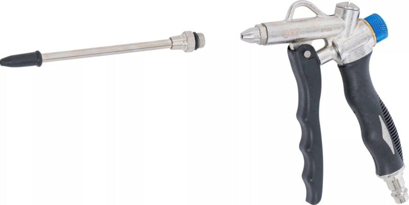 Pistol de suflat aer cu regulator de debit