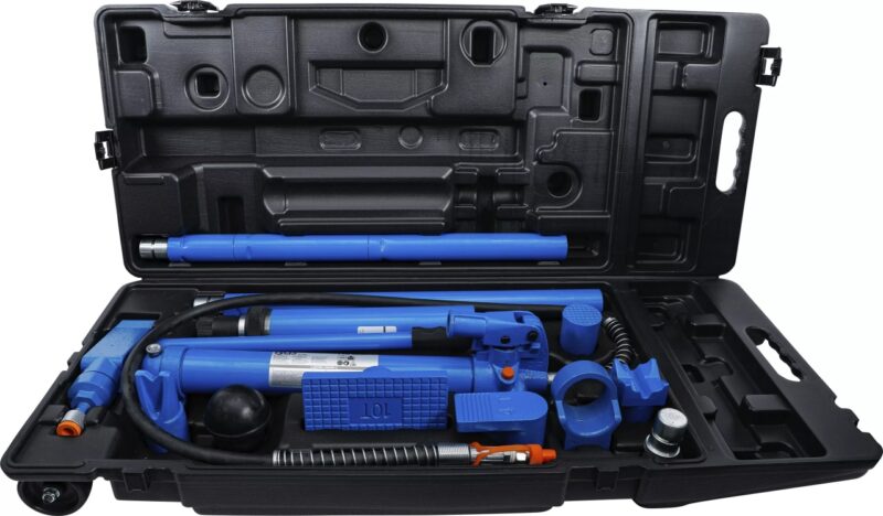Presa hidraulica de indreptat caroserii pentru reparatii tinichigerie sarcina max.10 tone Presa hidraulica de indreptat caroserii pentru reparatii tinichigerie sarcina max.10 tone