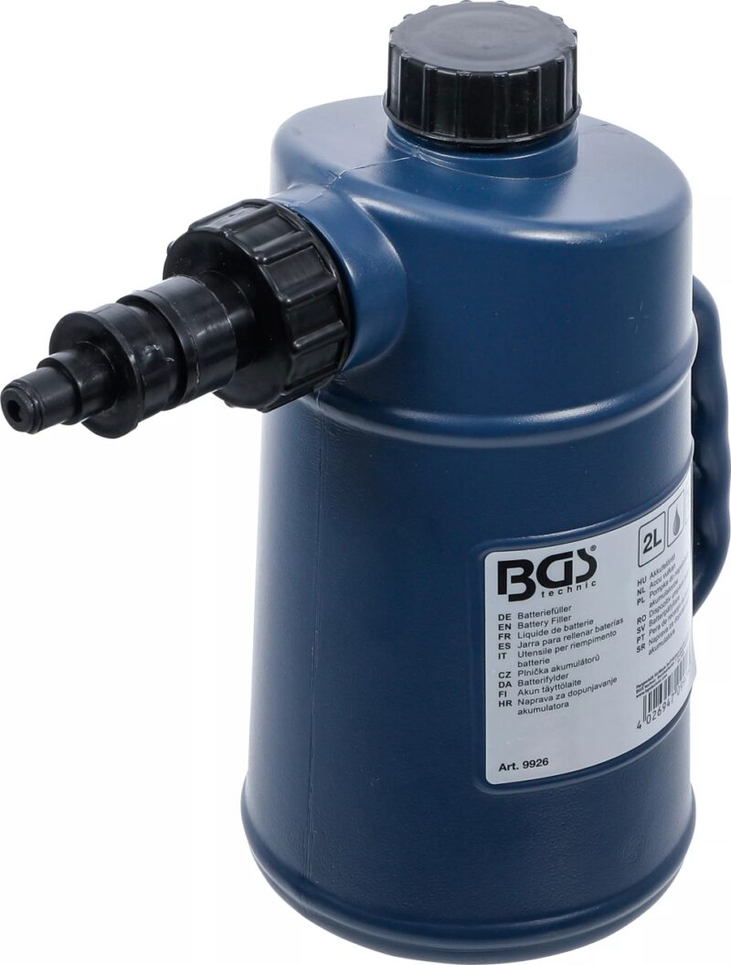 Recipient 2 litri pentru completare acid de baterii