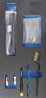 Set accesorii de reparatii pentru piese din plastic cu baghete si pistol de lipit pe gaz BGS 9388