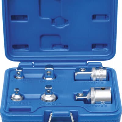 Set adaptoare pentru tubulare cu antrenare 1/4" - 3/8" - 1/2" - 3/4"