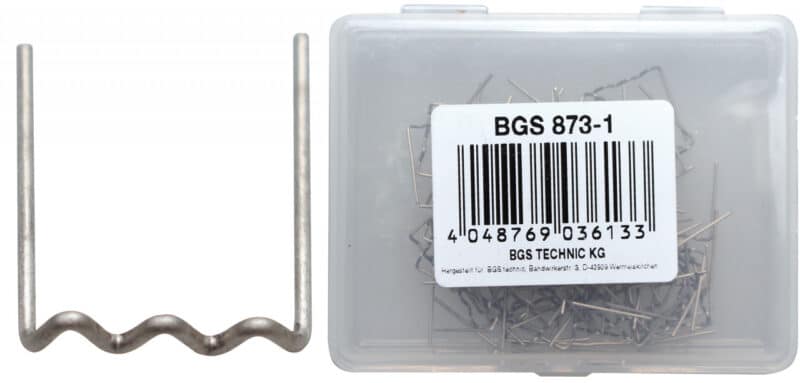 Set agrafe pentru reparatii piese din plastic Tip-U Set agrafe pentru reparatii piese din plastic Tip-U