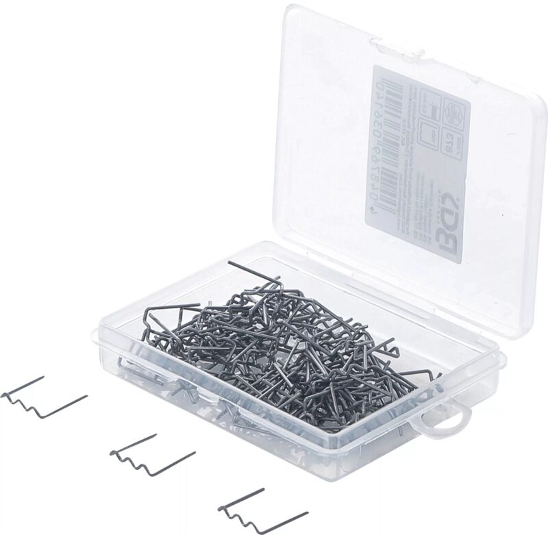 Set agrafe pentru reparatii piese din plastic Tip-U Set agrafe pentru reparatii piese din plastic Tip-U