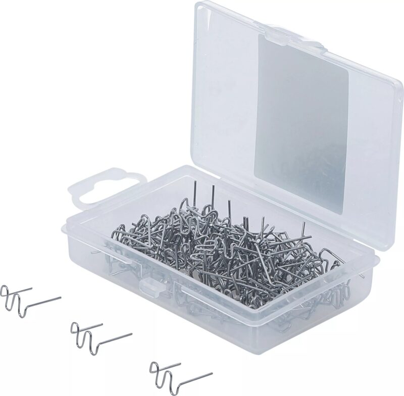 Set agrafe pentru reparatii piese din plastic Tip W