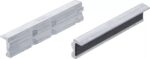 Set bacuri de protectie din Aluminiu cu prindere magnetica decupate pe orizontala si verticala pentru profile