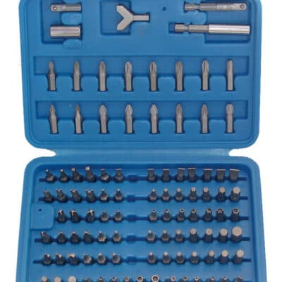 Set biti combinati cu antrnare 1/4", 100 piese, BGS 765