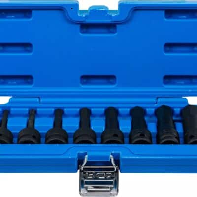 Set biţi de impact Imbus 5 - 19 mm, lungime 75mm, antrenare cu tubulara 12,5 mm (1/2"), 8 piese, BGS 5481