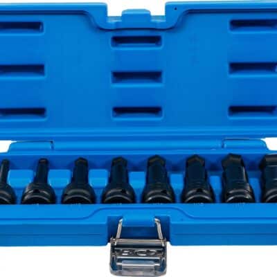 Set biţi de impact Inbus cu cap sferic 6 - 19 mm
