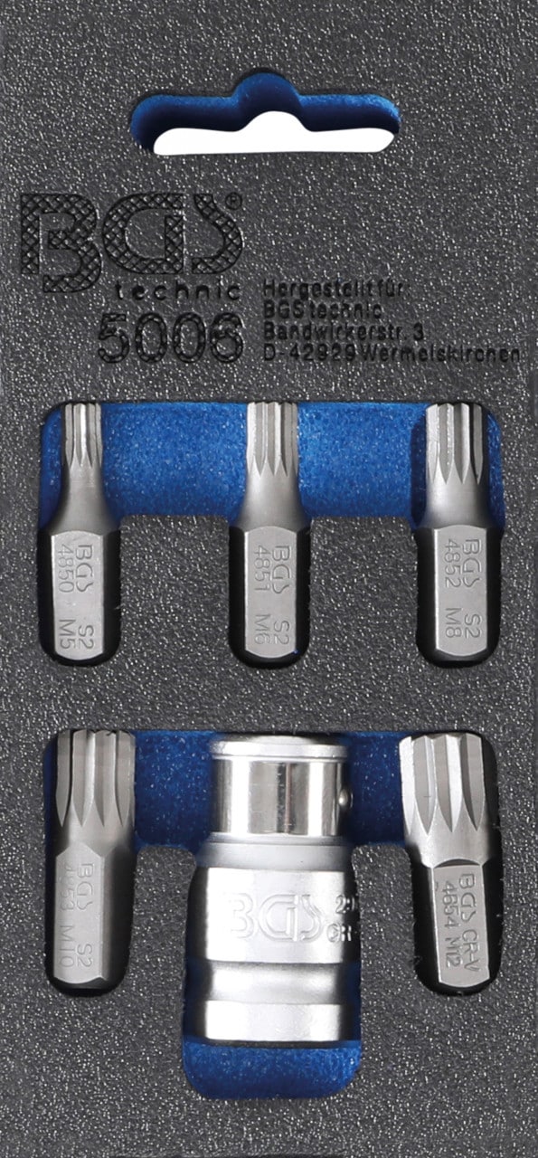 Set biti Spline (XZN) M 5-6-8-10-12 Set biti Spline (XZN) M 5-6-8-10-12