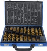 Set burghie 44936 mm HSS acoperite cu Titan