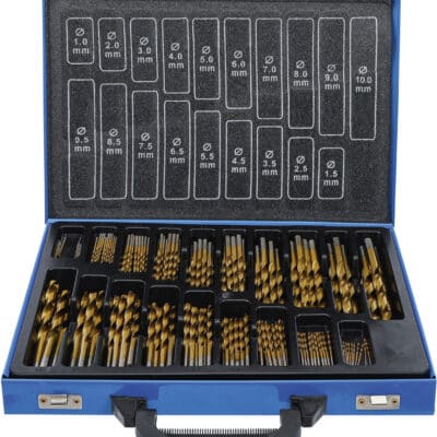 Set burghie 44936 mm HSS acoperite cu Titan