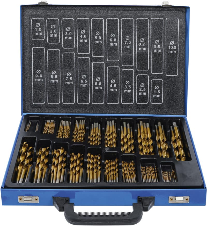 Set burghie 44936 mm HSS acoperite cu Titan