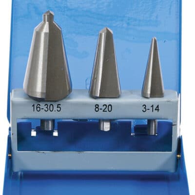 Set burghie conice pentru tabla