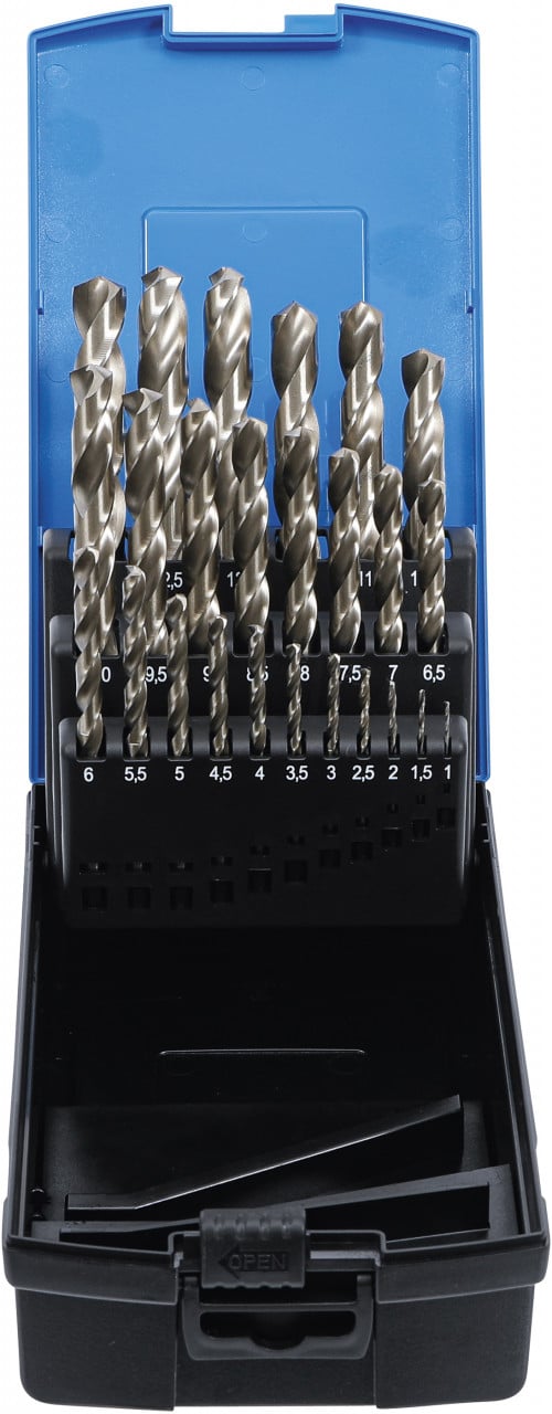 Set burghie HSS Ø 1 - 13 mm pentru metal