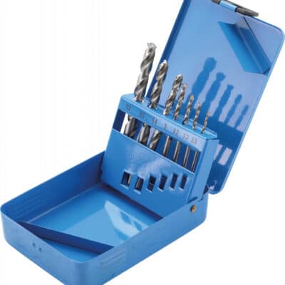 Set burghie Ø 2,5 - 10,2 mm, cote de pregaurire pentru filetare, 7 piese, BGS 9580