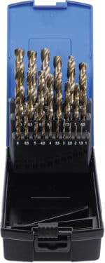 Set burghie oţel cu Cobalt HSS-G M35