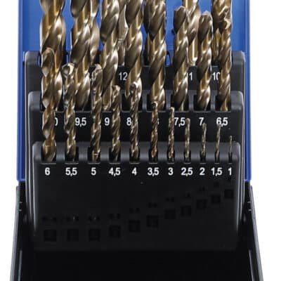 Set burghie oţel cu Cobalt HSS-G M35