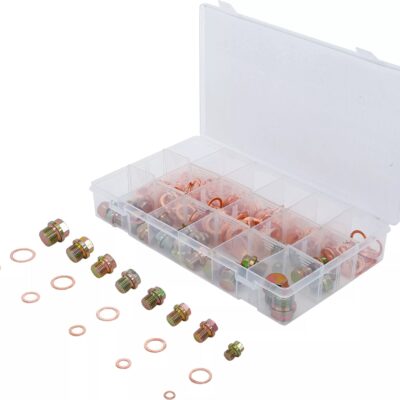 Set busoane de baie si saibe din Cupru, 534 bucati, BGS 8118