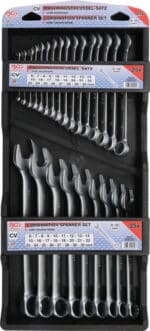 Set chei combinate 6 - 32 mm cu capat inelar in unghi de 15°