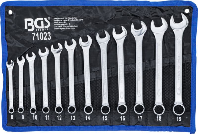 Set chei combinate 8 - 19 mm