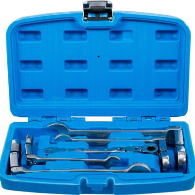 Set chei combinate cu clichet dublu articulate 8 - 19 mm