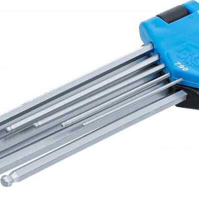 Set chei Imbus tip L, 1.5-10 mm extra lungi, 9 piese, BGS 790