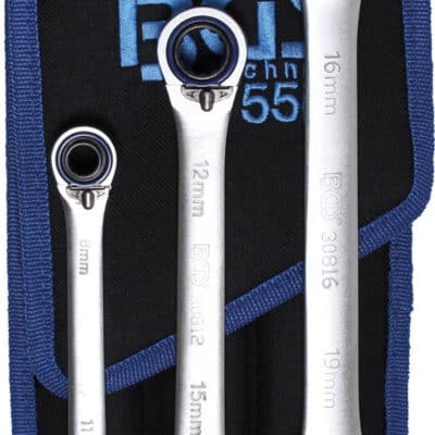 Set chei inelare cu clichet | 4-in-1 | 3 piese