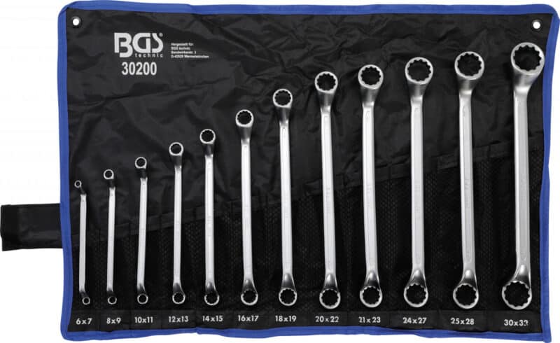 Set chei inelare cu cot 6 - 32 mm
