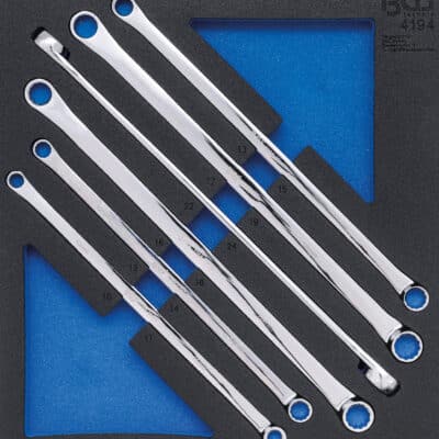 Set chei inelare drepte extra lungi 10 x - 24 mm