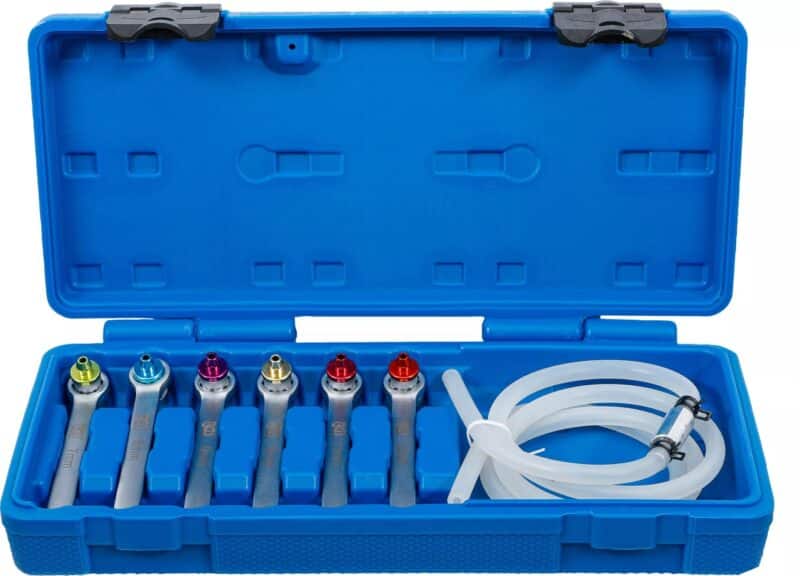 Set chei pentru aerisire frâne si ambreaje hidraulice 7 - 8 - 9 - 10 - 11 - 12 mm Set chei pentru aerisire frâne si ambreaje hidraulice 7 - 8 - 9 - 10 - 11 - 12 mm