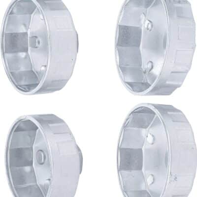 Set chei pentru fitre de ulei, 65 mm x 14 laturi, 67 mm x 14 laturi, 74 mm x 14 laturi, 75 mm x 15 laturi, BGS 8384