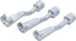 Set chei speciale pentru conducte de injectoare Diesel 14, 17 si 19mm, cu actionare 1/2"(12.5 mm), BGS 8450