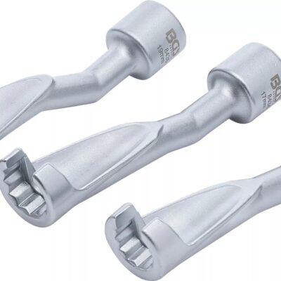 Set chei speciale pentru conducte de injectoare Diesel 14, 17 si 19mm, cu actionare 1/2"(12.5 mm), BGS 8450