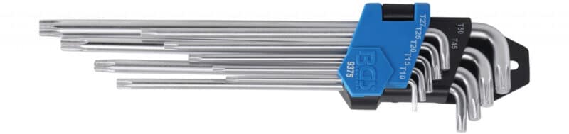 Set chei Torx T10 - T50 tip L extra lungi