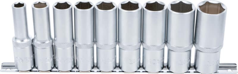 Set chei tubulare cu profil hexagon 10 - 24mm adanci Set chei tubulare cu profil hexagon 10 - 24mm adanci