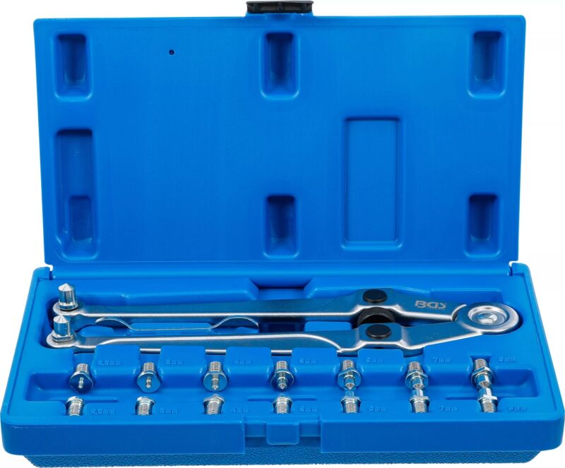 Set cheie cu doi pini ajustabila + 8perechi de pini Set cheie cu doi pini ajustabila + 8perechi de pini