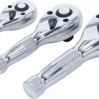 Set clicketi reversibili cu antrenare 1/4"-3/8"-1/2"