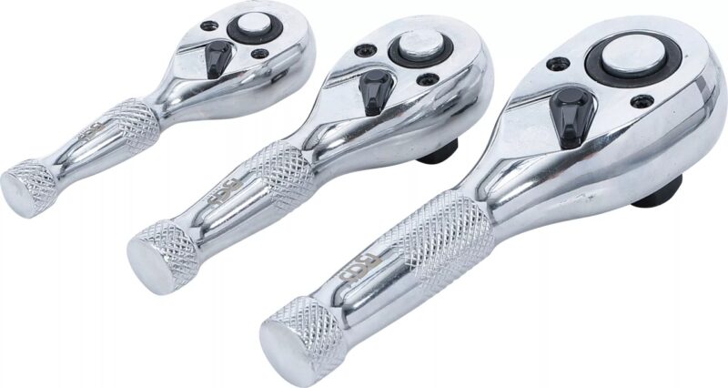 Set clicketi reversibili cu antrenare 1/4"-3/8"-1/2" Set clicketi reversibili cu antrenare 1/4"-3/8"-1/2"