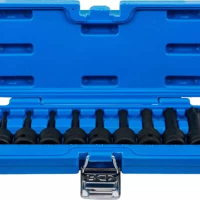 Set cu biti de impact Torx T20 - T70, lungime 75 mm, antrenare 1/2", BGS 5480