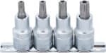 Set cu biti Torx cu gaura T40 - T45 - T50 - T55