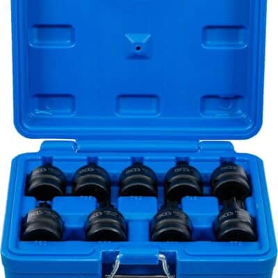 Set cu biti Torx de impact T20 - T70, lungime 42mm, antrenare 1/2”, 9 piese, BGS 5486