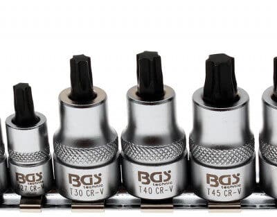 Set cu biti Torx extra scurt T8-T60
