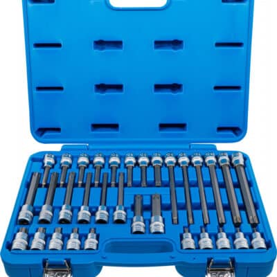 Set cu biti Torx T20 - T70 , antrenare cu tubulara 1/2'', 32 piese, BGS 5182