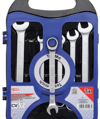 Set de chei combinate cu clichet 8-19mm